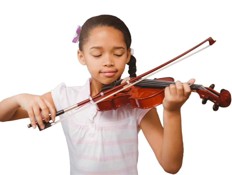 Menina com violino